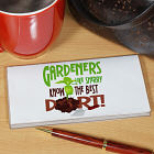 Gardeners Know The Best Dirt Personalized Checkbook Cover